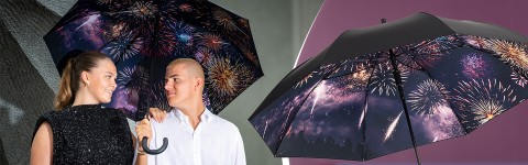 1193 Parasol długi FARE Impressions Fajerwerki