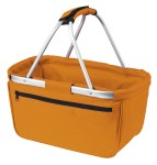 1803939 KOSZYK NA ZAKUPY KOSZYK PIKNIKOWY BASKET HALFAR pomarańczowy