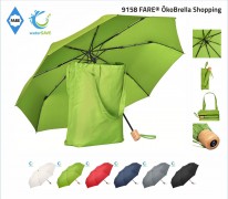 9158 Parasol z torbą na zakupy 2 w 1FARE ÖkoBrella Shopping