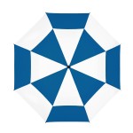 GP 51 A 8057 8111 Parasol golfowy niebieski biały 2