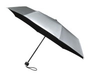 LGF 202 Krótki parasol manualny srebrno czarny 1