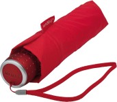 LGF 202 PMS1797C Krótki parasol manualny czerwony 2