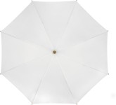 LR 99 DŁUGI EKOLOGICZNY PARASOL MANUALNY BIAŁY 2