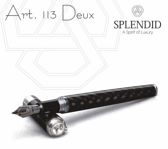 113 Deux Pióro wieczne CRYSTALLIZED Swarovski Elements