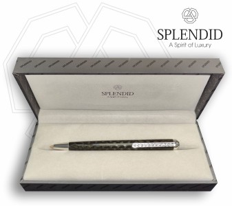 121 Pave Ołówek obrotowy CRYSTALLIZED Swarovski Elements pudełko prezentowe